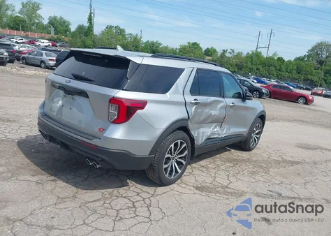 2020 Ford Explorer St из США, поврежденный, VIN 1FM5K8GC2LGB45689